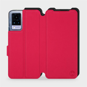 Phone Case Vivo V21 5G - Design Red with Black