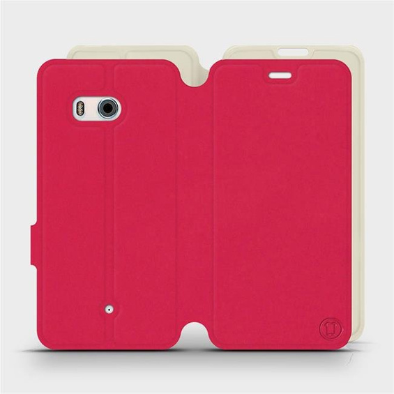 Phone Case HTC U11 - Design Red with Platinum
