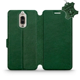 Phone Case Huawei Mate 9 Pro - Design Green Leather