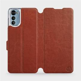 Phone Case Motorola Moto E32 - Design Brown&Gray