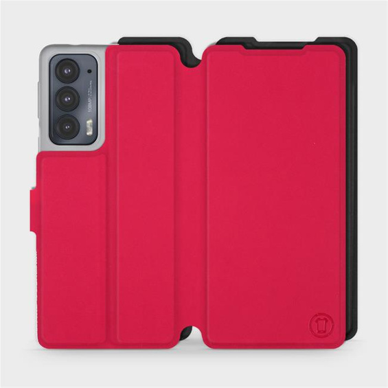 Phone Case Motorola Edge 20 - Design Red with Black