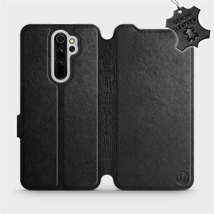 Phone Case Xiaomi Redmi Note 8 Pro - Design Black Leather