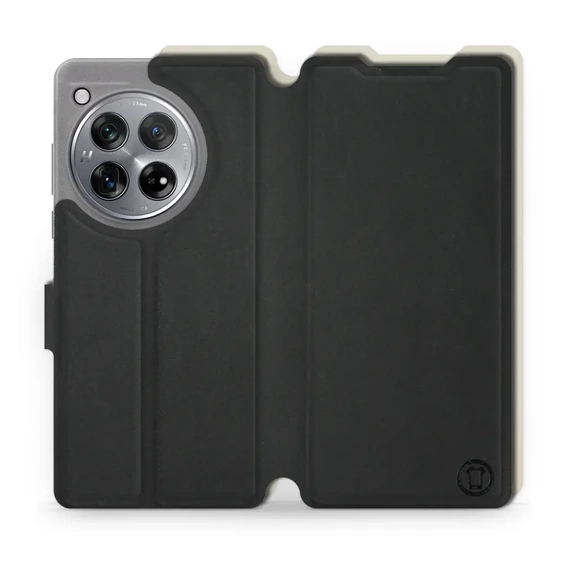 Phone Case OnePlus 12R - Design Black with Platinum