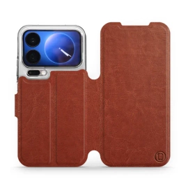 Phone Case Xiaomi 17 Pro - Design Brown&Gray