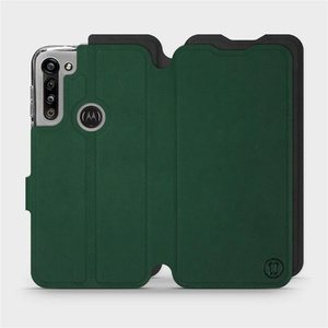 Phone Case Motorola Moto G8 Power - Design Green with Black