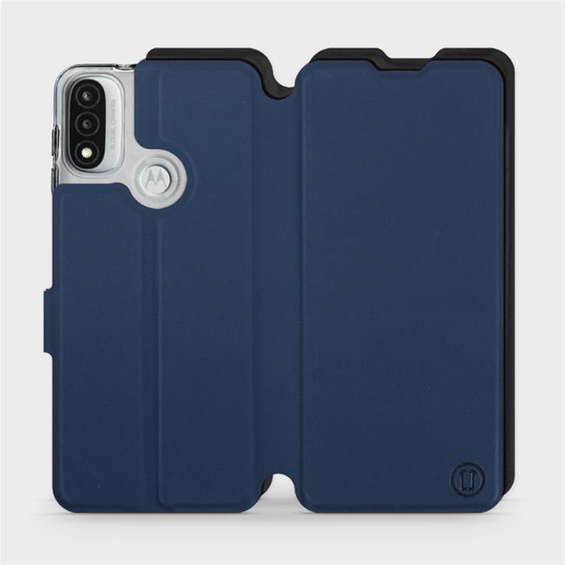 Phone Case Motorola Moto E20 - Design Navy with Black