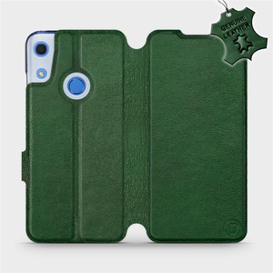 Phone Case Huawei Y6S - Design Green Leather