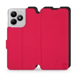 Hülle für Realme C53 - Farbe Rot mit Schwarz