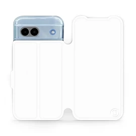 Phone Case Google Pixel 8A - Design White&Gray