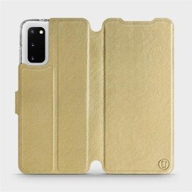 Phone Case Samsung Galaxy S20 - Design Gold&Orange