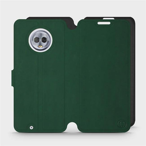 Phone Case Motorola Moto G6 - Design Green with Black