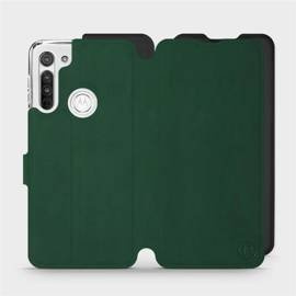 Phone Case Motorola Moto G8 - Design Green with Black