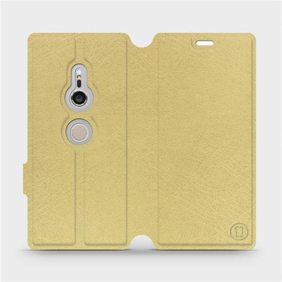 Phone Case Sony Xperia XZ2 - Design Gold&Orange