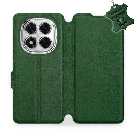 Phone Case Xiaomi Redmi Note 14 Pro 5G - Design Green Leather