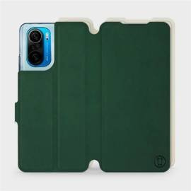 Phone Case Xiaomi POCO F3 - Design Green with Platinum