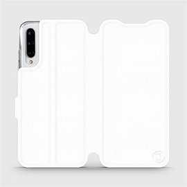 Phone Case Xiaomi Mi A3 - Design White&Orange