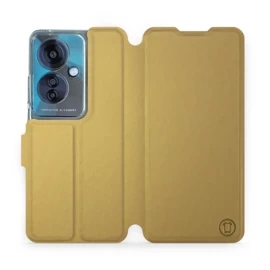 Hülle für OPPO Reno 11F - Farbe Gold&Gray