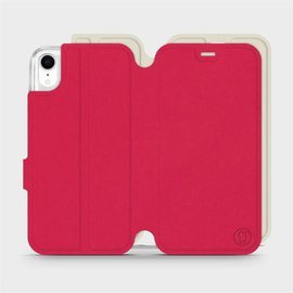Phone Case Apple iPhone XR - Design Red with Platinum