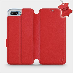 Phone Case Huawei Honor 10 - Design Red Leather