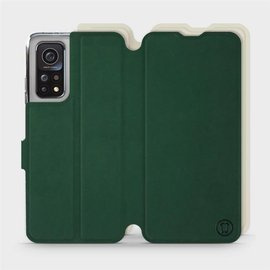 Phone Case Xiaomi Mi 10T Pro - Design Green with Platinum