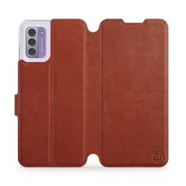 Phone Case Nokia G42 - Design Brown&Orange