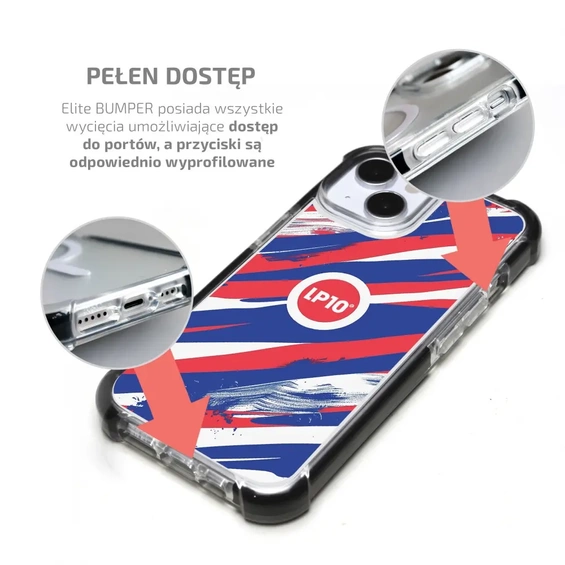Etui MagSafe Elite Bumper Apple iPhone 16 - wzór D10GZ