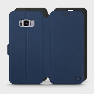 Phone Case Samsung Galaxy S8 Plus - Design Navy with Black