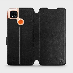 Phone Case Xiaomi Redmi 9C - Design Black&Orange
