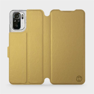 Phone Case Xiaomi Redmi Note 10s - Design Gold&Gray