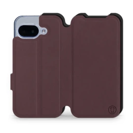 Phone Case Google Pixel 9A - Design Burgundy with Black