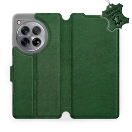 Phone Case OnePlus 12R - Design Green Leather