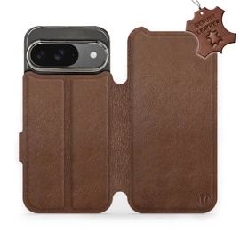 Hülle für Google Pixel 9 - Farbe Brown Leather