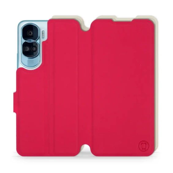 Phone Case Huawei Honor 90 Lite - Design Red with Platinum