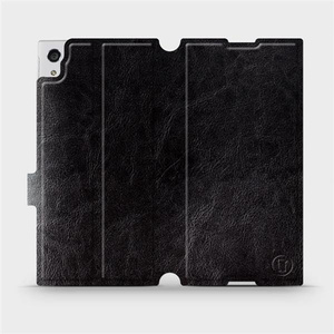 Etui do Sony Xperia XA1 Ultra - wzór Black&Orange