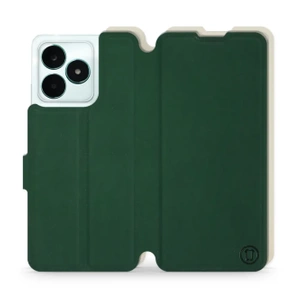 Phone Case Realme C51 - Design Green with Platinum