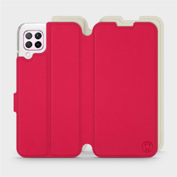 Phone Case Huawei P40 Lite - Design Red with Platinum