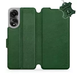 Hülle für OPPO A78 5G - Farbe Green Leather