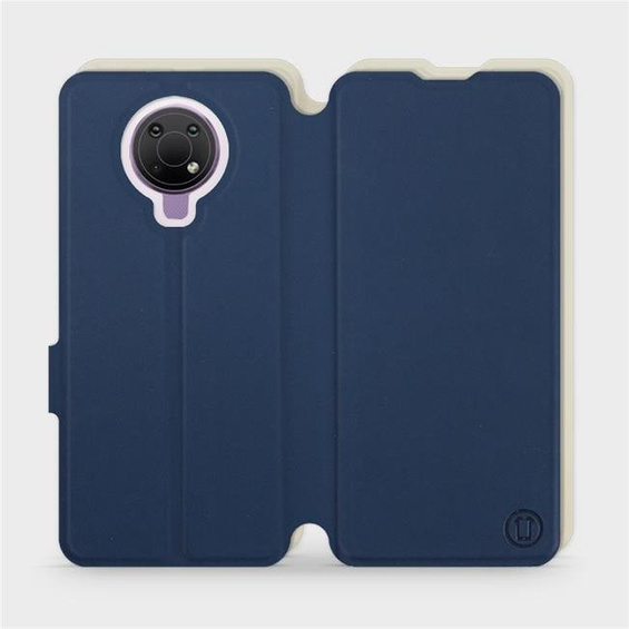 Phone Case Nokia G10 - Design Navy with Platinum