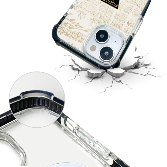 Etui MagSafe Elite Bumper Apple iPhone 17 Pro Max - wzór D19PS