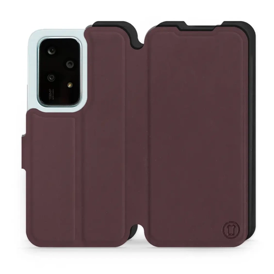 Phone Case Huawei Honor 200 Lite - Design Burgundy with Black