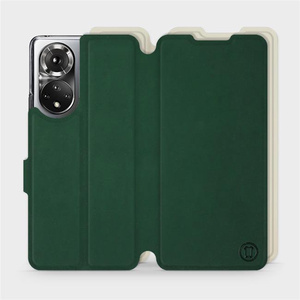 Phone Case Huawei Honor 50 - Design Green with Platinum