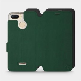 Phone Case Xiaomi Redmi 6 - Design Green with Black