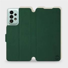 Phone Case Samsung Galaxy A33 5G - Design Green with Platinum