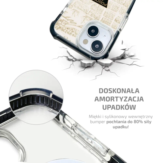 Etui MagSafe Elite Bumper Apple iPhone 15 Plus - wzór D19PS