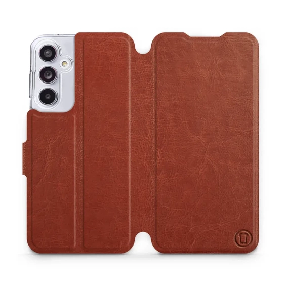 Phone Case Samsung Galaxy A55 5G - Design Brown&Orange