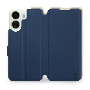 Phone Case Xiaomi Redmi 13C - Design Navy with Platinum