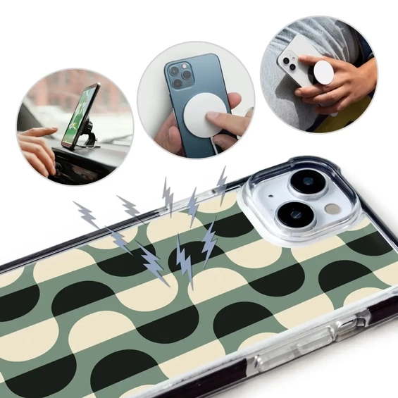 Etui MagSafe Elite Bumper Apple iPhone 12 - wzór DA56D