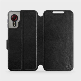 Etui do Samsung Galaxy Xcover 5 - wzór Black&Orange