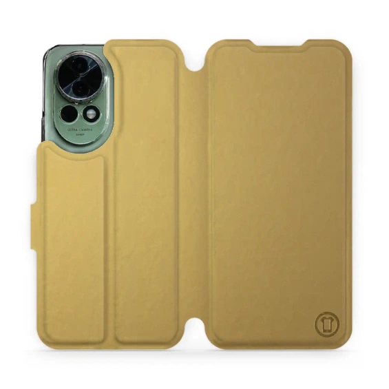 Etui do Huawei Nova 13 - wzór Gold&Orange