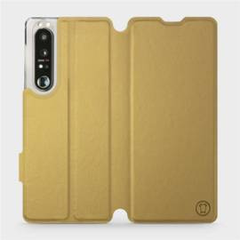 Phone Case Sony Xperia 1 III - Design Gold&Orange